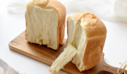 用面包機做拉絲大面包，發酵1次省時間，棉花一樣軟，用手撕著吃